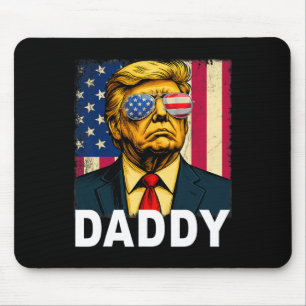 Papa Trump Grappige Papa Trump Vader Voor Mannen E Muismat