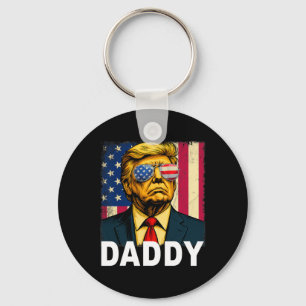 Papa Trump Grappige Papa Trump Vader Voor Mannen E Sleutelhanger