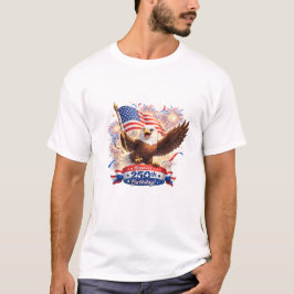 papa Tshirt Gezegend  Gelukkig 250e verjaardag VS!