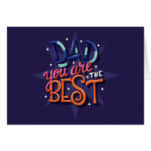 Papa, tu es la meilleure typographie