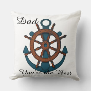 Papa Tu es le meilleur Coussin d'Ancres nautiques