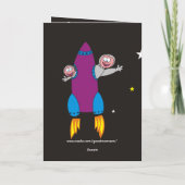 Papa, tu es Ma Star ! Cartes de fête des pères (Dos)