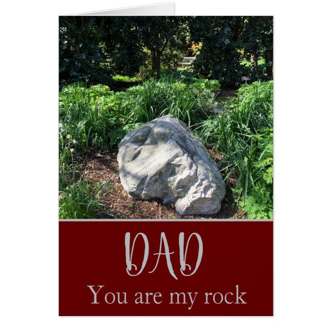 Papa Tu es mon Rocher et mon Héros (Devant)