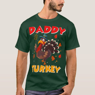 Papa Turkey Funny Thanksgivingen T-shirt