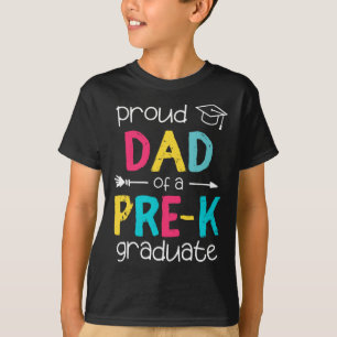 Papa Vader Prek Preschool Familie Bijpassende Grad T-shirt