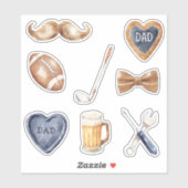 Papa Vader Sticker (Vel)