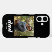 Papa Vaderdag Gefotografeerd Case-Mate iPhone Case (Achterkant (horizontaal))