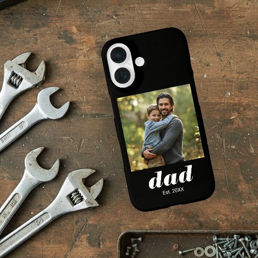 Papa Vaderdag Gefotografeerd Case-Mate iPhone Case