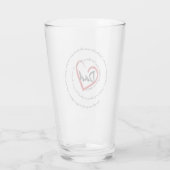 Papa - vaderdag glas (Achterkant)