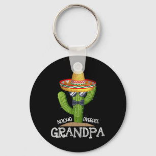 Papa Vaderdag Nacho Gemiddelde Opa Cinco D Sleutelhanger