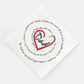 Papa - vaderdag servet (Hoek)