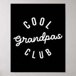 Papa Vaders Dag Shirt Cool Grandpas Club Poster