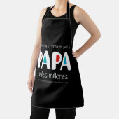 Papa vales millones schort (Insitu)