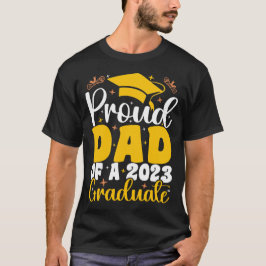 Papa van 2023 Afstuderen grappig Afstuderen T-shirt