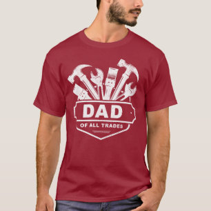 Papa van alle beroepen - Mannen Handyman Tools T-shirt