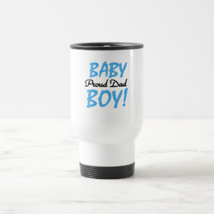 Papa van Baby Boy Tshirts en Gifts Reisbeker