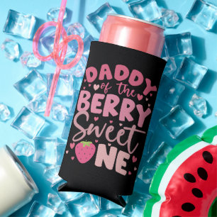 Papa van de bes Sweet One Aardbei Verjaardag