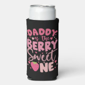 Papa van de bes Sweet One Aardbei Verjaardag (Seltzer Voorkant)