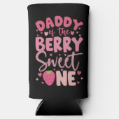 Papa van de bes Sweet One Aardbei Verjaardag (Voorkant)