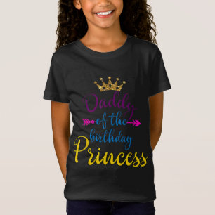 Papa van de Birthday prinses Matching Family T-shirt