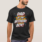 Papa van de Boedendag van de Superheld Comics Part T-shirt (Voorkant)