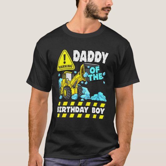 Papa van de bouwwagen Tjonge Crushin T-shirt (Voorkant)