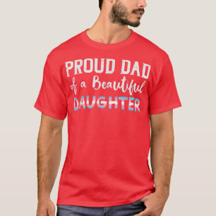 Papa van de mooie transgenderdochter Trans T-shirt