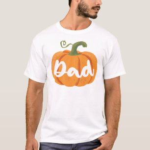 Papa van de Pompoen Een Verjaardag Familie Matchin T-shirt