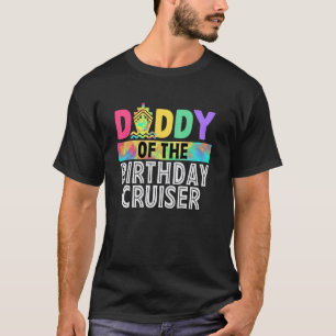 Papa van de verjaardagscruiser Funny Cruise Verjaa T-shirt