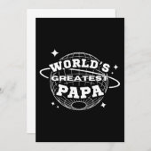Papa van de Wereld Kaart (Voorkant / Achterkant)