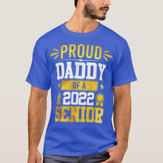 Papa van een 2022 senior afstuderen 2022 t-shirt