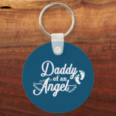 Papa van een Angel Sleutelhanger (Voorkant)