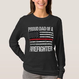 Papa van een brandweerman - Fireman Parent T-shirt