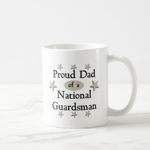 Papa van een nationale garde koffiemok
