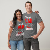 Papa van een shirt voor Warrior CHD Awareness (Unisex)