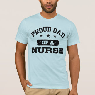 Papa van een verpleegster t-shirt