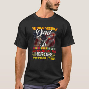 Papa van een Vietnam veteraan mijn zoon dochter is T-shirt