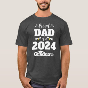Papa van groep 2024 Afstuderen van 2024 T-shirt