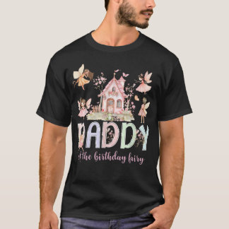 Papa van het verjaardagsfeeënmeisje Magische Famil T-shirt