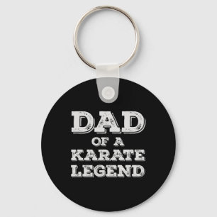 Papa van Karate Legende zoon Dochter Karateka Sleutelhanger