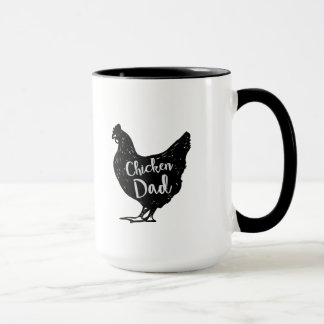 Papa van kippen Poultry Love Fathers Day Gifts Mok