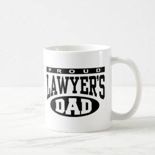 Papa van Proud Lawyer Koffiemok