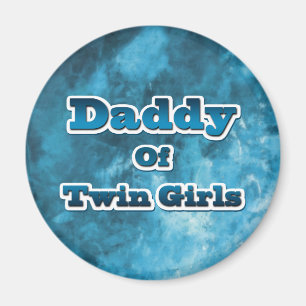 Papa van Twin GIrls Magneet