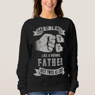 Papa van Twins Papa Vaderdag New Pa Trui