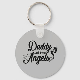 Papa van Two Angels Sleutelhanger