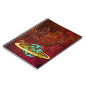 Papa, vibe Burp Cloth Notitieboek (Linkerzijde)