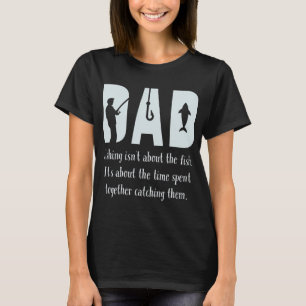 Papa vissen gaat niet over de vis het gaat over de t-shirt