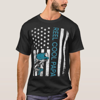 papa visser en vaderdag Fi T-shirt