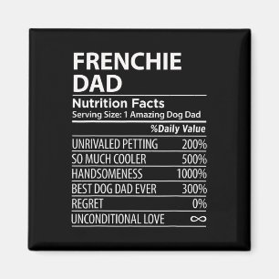 Papa Voeding Feiten Leuke Franse Hond Eigenaar Magneet