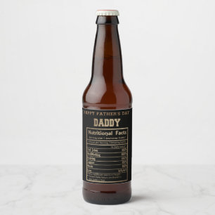 Papa Voedingsfeiten Vaderdag Bier Etiket
